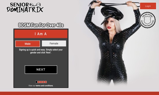 Senior Dominatrix Logo