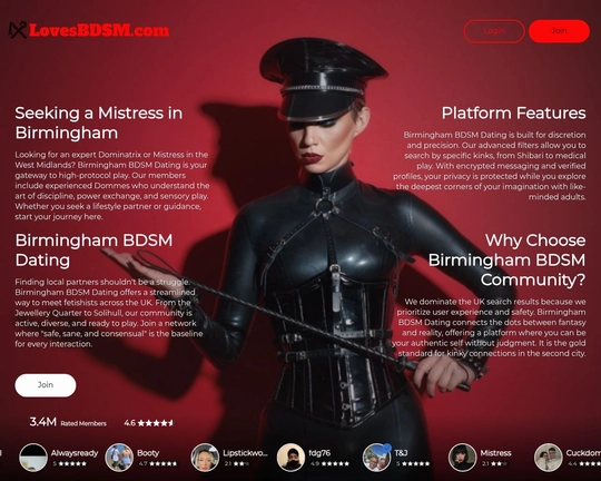 Birmingham Loves BDSM Dating Logo