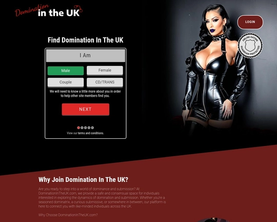 Domination In the UK Logo