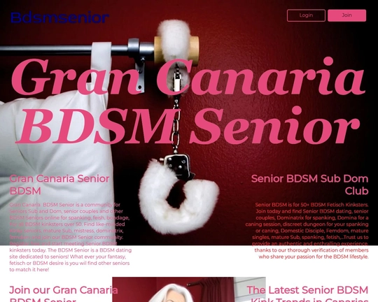 Senior BDSM Gran Canaria Logo