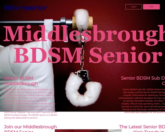 Senior BDSM Middlesbrough Logo